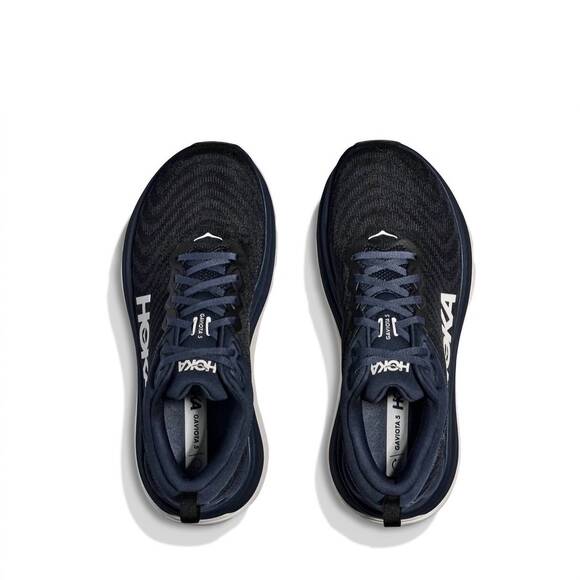 NEW HOKA men\'s gaviota 5 running sneakers in navy blue/white main image 5